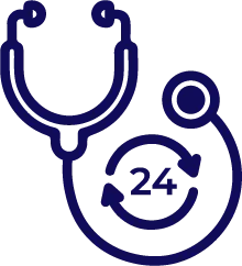 Assistência 24 horas